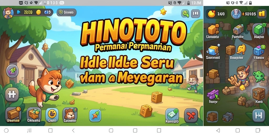 Gameplay HINOTOTO yang menarik dan imersif.
