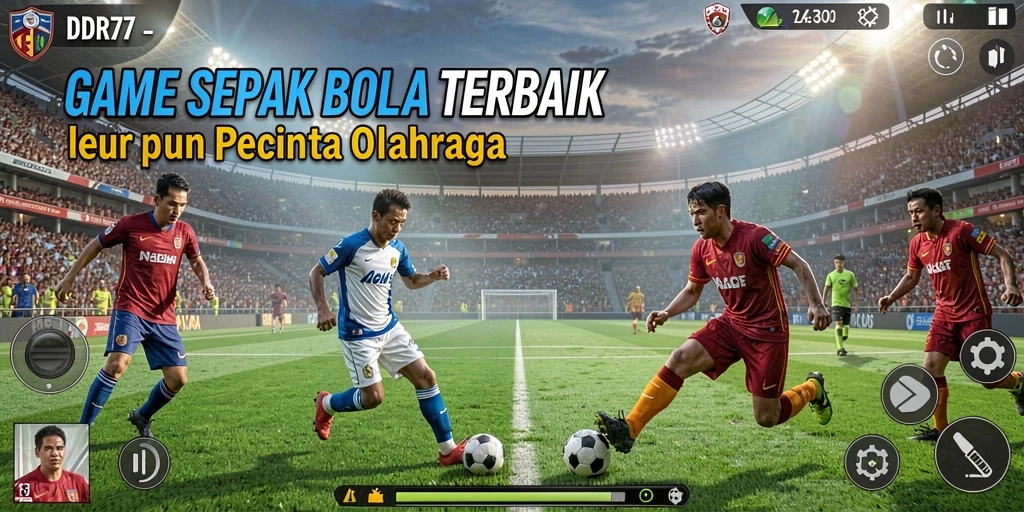 Gameplay seru dengan grafis sepak bola yang menakjubkan.