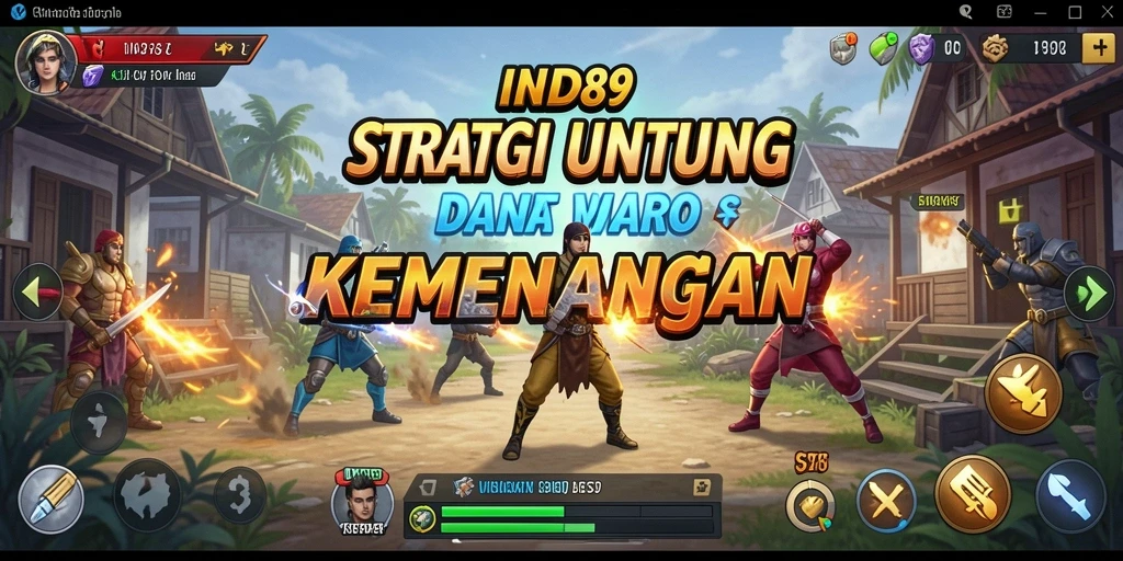 Tampilan gameplay <strong>IND89</strong> yang menegangkan dan penuh strategi.