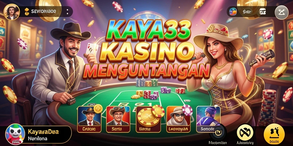 Tampilan menarik dari gameplay KAYA33 kasino yang seru.