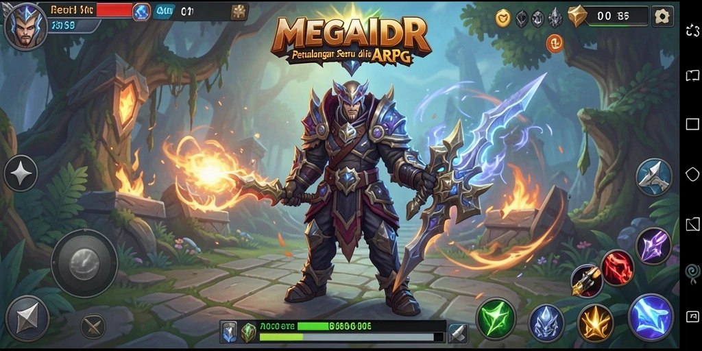 Gameplay seru dan mendebarkan di MEGAIDR.