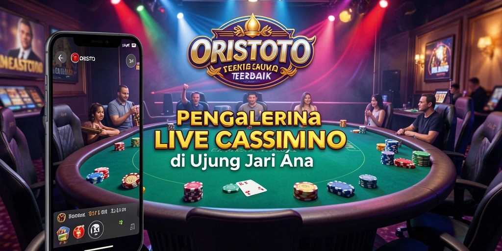 Gameplay Live Casino di ORISTOTO yang menakjubkan dan interaktif.
