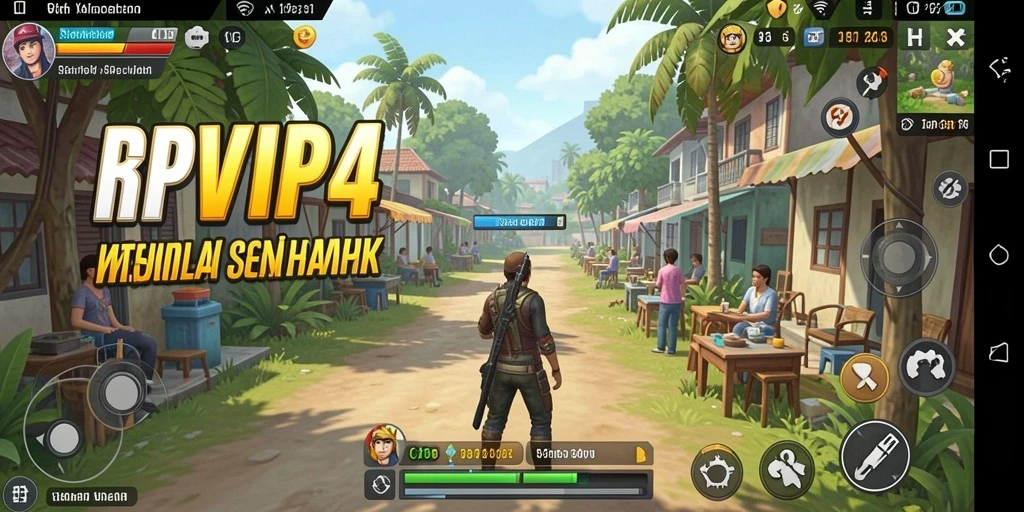 Screenshot RPVIP4 menampilkan gameplay yang seru dan interaktif.