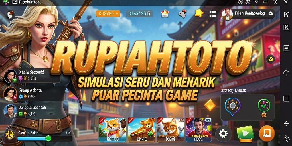 Screenshot gameplay RUPIAHTOTO menampilkan pengalaman simulasi yang mendalam.