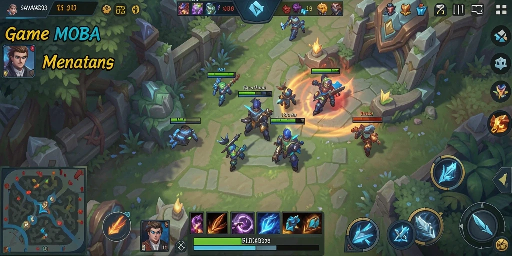 Gameplay MOBA seru dan menantang di SAVAYA303.