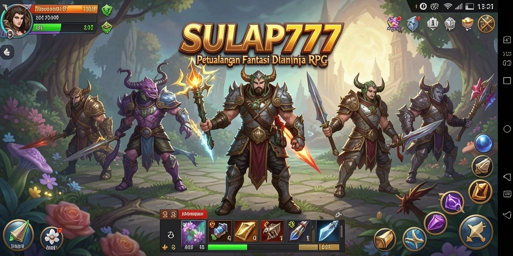 Gameplay menarik SULAP777 yang memikat pemain dalam petualangan RPG.