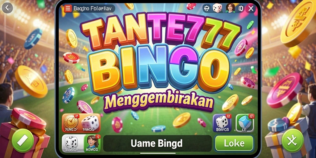 Gameplay TANTE777 yang menarik dengan suasana Bingo yang menyenangkan.
