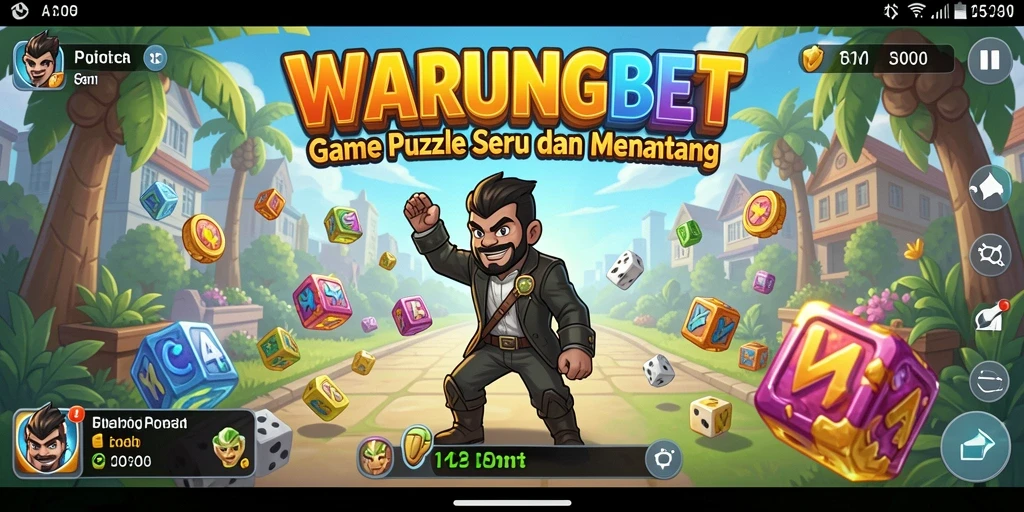 Tampilan gameplay seru dari WARUNGBET yang menantang pikiran.