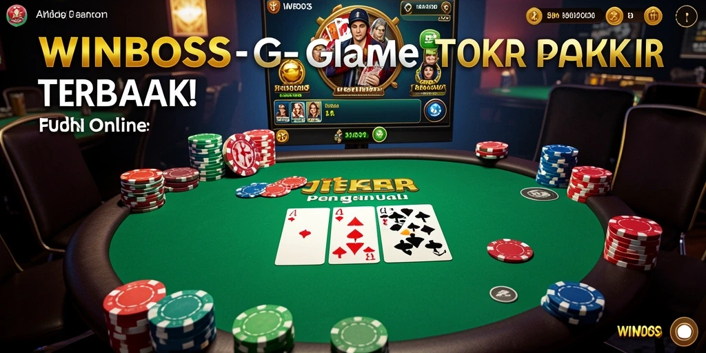 Tampilan gameplay Poker yang menarik dan mendebarkan saat bermain WINBOSS.